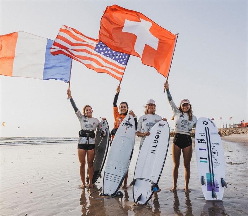 Women - GKA Kite-Surf World Cup Dakhla 2023 Grand Finale - photo © Lukas K Stiller