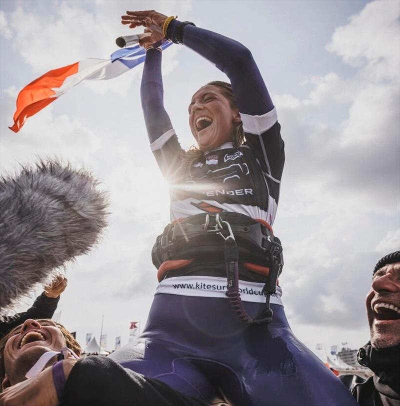 Capucine Delannoy - Defender GKA Kite-Surf World Cup Sylt day 6 - photo © Lukas K Stiller