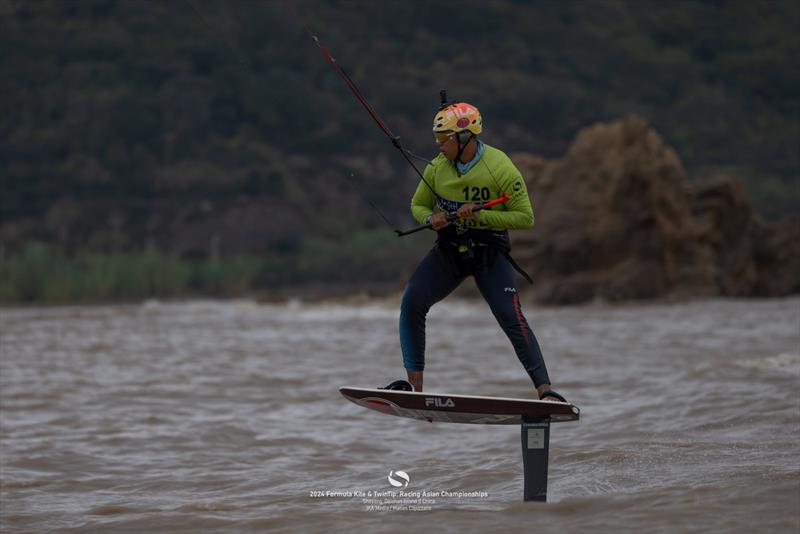 Qibin Huang is the defending Asian champion - 2024 Kiteboarding Asian Championships - photo © IKA Media / Matias Capizzano