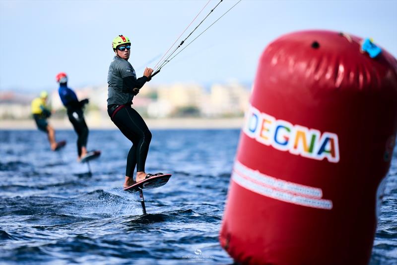 Gian Stragiotti was one of the surprise winners of the day - 2024 KiteFoil World Series Italy, Day 3 - photo © IKA Media / Robert Hajduk