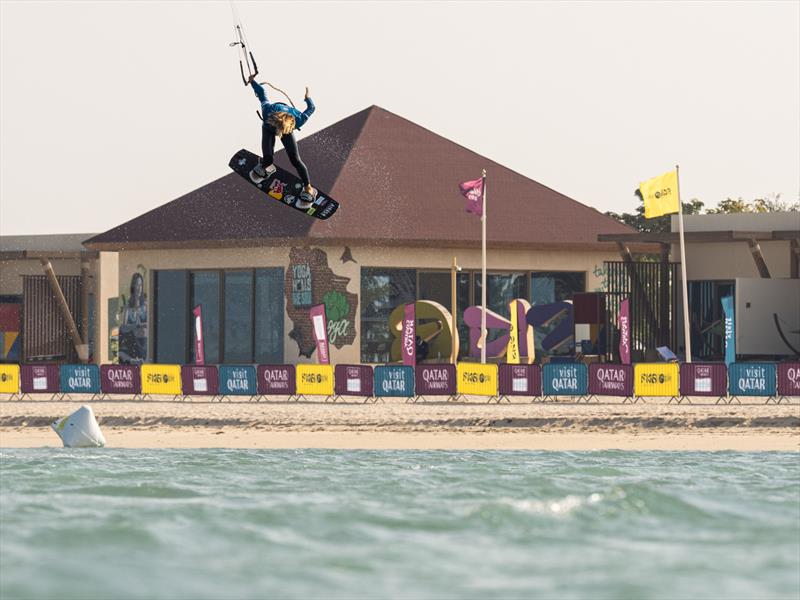 Finn Flügel - Visit Qatar GKA Freestyle-Kite World Cup Finals 2024 Fuwairit photo copyright GKA Kite World Tour 2024 taken at  and featuring the Kiteboarding class