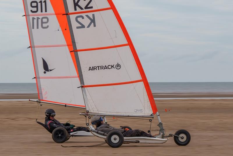 British Land Yacht Championships round 1 (miniyachts) at St Anne's - photo © Barbara Clayton CPAGB