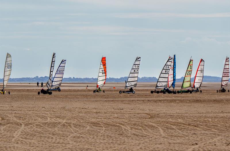 British Land Yacht Championships round 1 (miniyachts) at St Anne's - photo © Barbara Clayton CPAGB