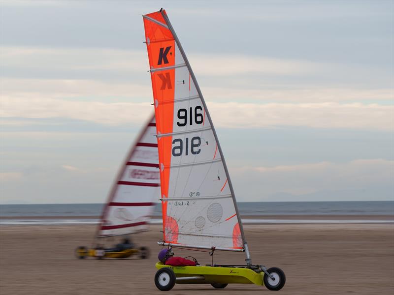 British Land Yacht Championships round 1 (miniyachts) at St Anne's - photo © Barbara Clayton CPAGB