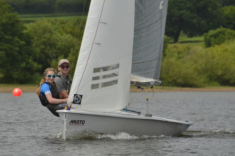 Samuel Bailey and Mia Hateley, Youth Champions - Lark Youth Championships at Barnt Green photo copyright Jonny Coate taken at Barnt Green Sailing Club and featuring the Lark class