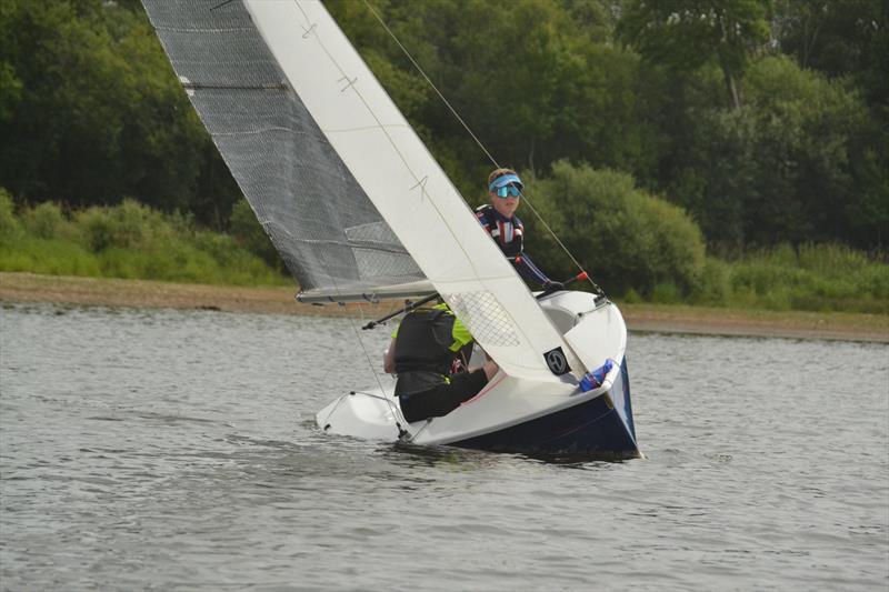 Jack Hodgkins and Ollie Goodhead, 2nd overall - Lark Youth Championships at Barnt Green photo copyright Jonny Coate taken at Barnt Green Sailing Club and featuring the Lark class