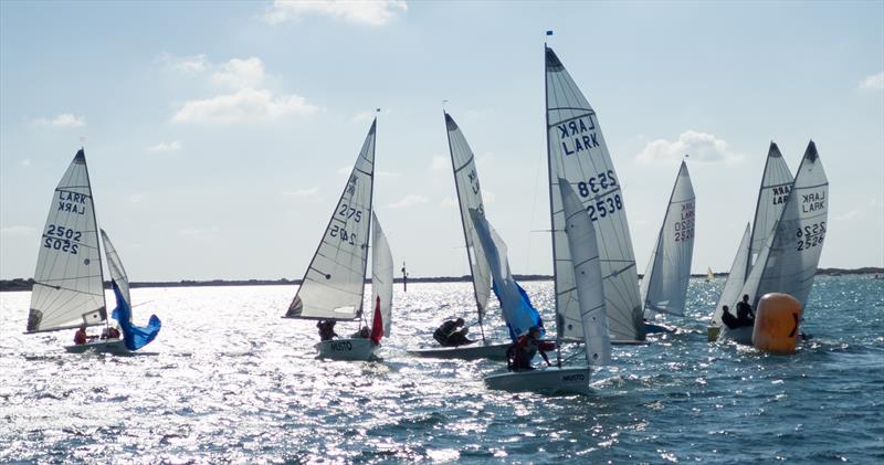 Craftinsure Lark Class Masters Championship at Itchenor photo copyright Andrew Penman taken at Itchenor Sailing Club and featuring the Lark class