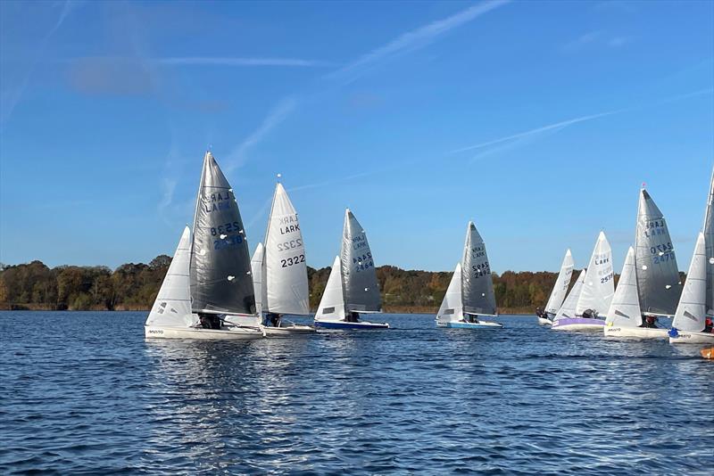 Craftinsure Lark Winter Championships at Frensham photo copyright Jonathan Inglesfield taken at Frensham Pond Sailing Club and featuring the Lark class