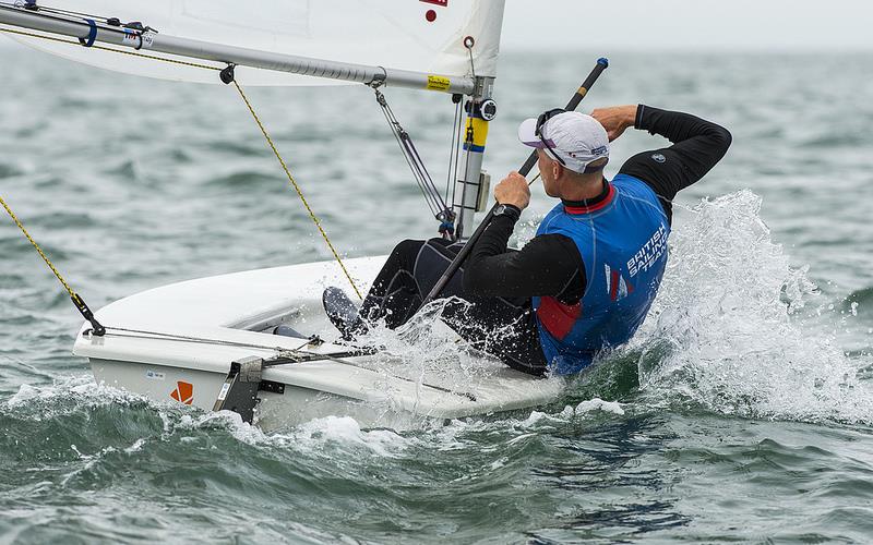 Nick Thompson on day 4 of ISAF Sailing World Cup Miami - photo © US Sailing