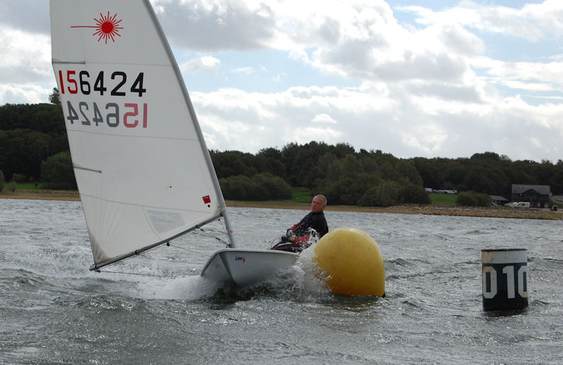 Tim Mercer during the Police National Laser Championships 2011 photo copyright Brendan McGrath taken at Rutland Sailing Club and featuring the ILCA 7 class