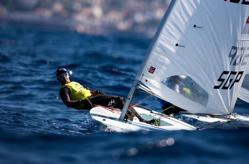 Ryan Lo (SGP) on day 3 of the Hempel World Cup Series Final in Marseille - photo © Sailing Energy / World Sailing