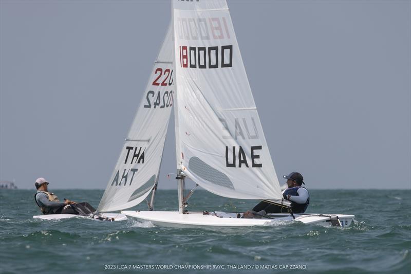 2023 ILCA 7 Masters Worlds Day 1 - photo © Matias Capizzano / www.capizzano.com