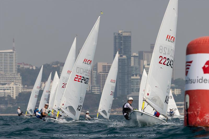 2023 ILCA 7 Masters Worlds Day 5 - photo © Matias Capizzano / www.capizzano.com