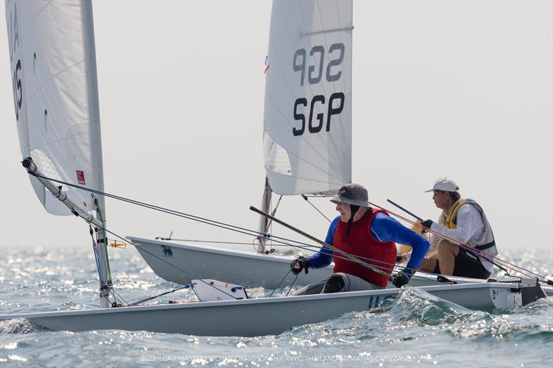 2023 ILCA 7 Masters Worlds Day 5 - photo © Matias Capizzano / www.capizzano.com