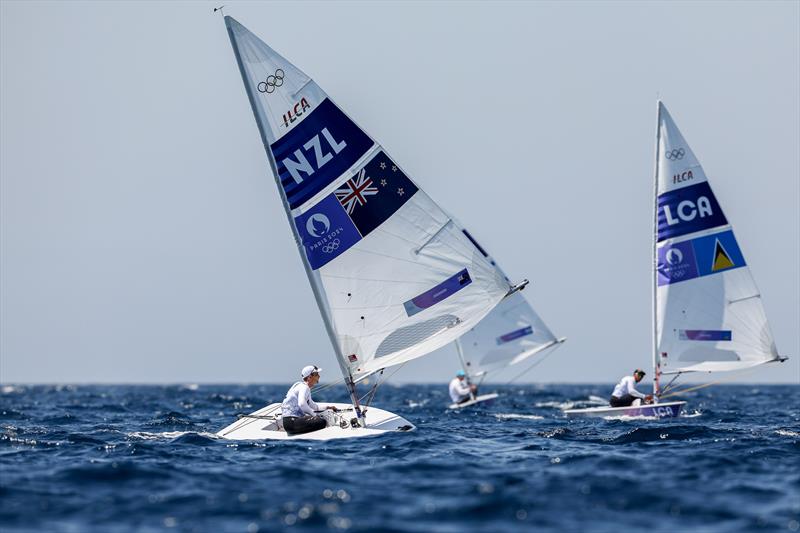 Tom Saunders (NZL) - Mens Dinghy (ILCA-7) - Day 5 - Marseille - Paris2024 Olympic Regatta - August 3, 2024 - photo © World Sailing / Sander van der Borch