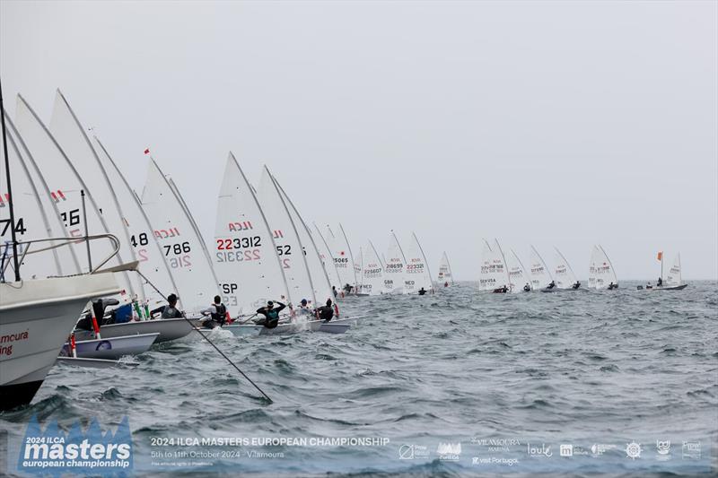 ILCA Masters Europeans at Vilamoura, Portugal Day 1 - photo © Prow Media