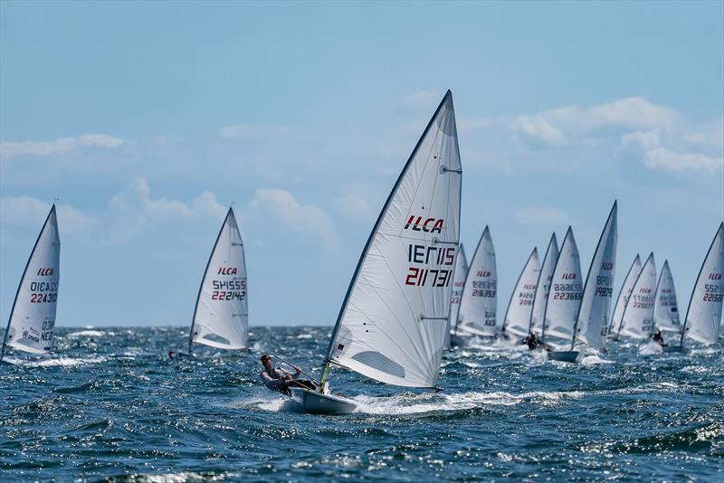 Zac Littlewood - Sail Melbourne 2024 photo copyright Beau Outteridge taken at Australian Sailing and featuring the ILCA 7 class