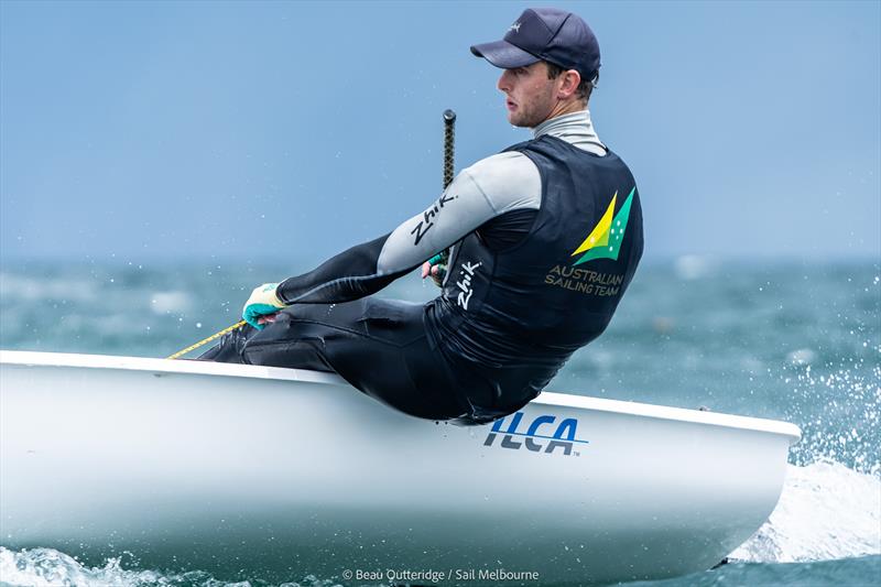 Ethan McAullay winner ILCA7 - 2024 Sail Melbourne photo copyright Beau Outteridge taken at  and featuring the ILCA 7 class