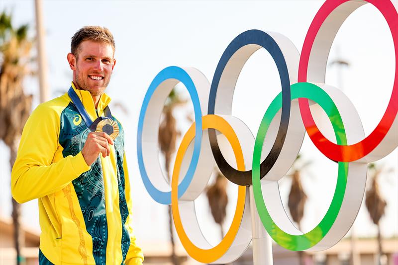 Matt Wearn Olympic Gold Medallist photo copyright Sailing Energy taken at Australian Sailing and featuring the ILCA 7 class