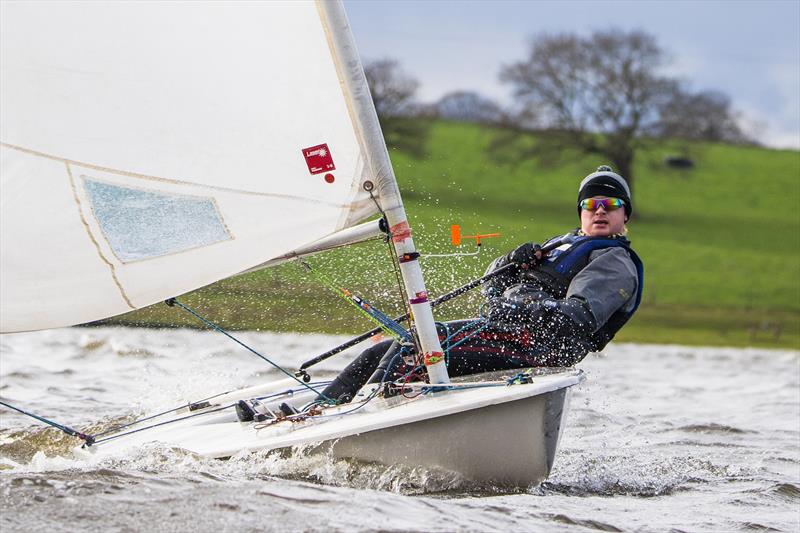 Blithfield Barrel week 2 was nearly cancelled due to Storm Darragh photo copyright Phil Silver taken at Blithfield Sailing Club and featuring the ILCA 7 class