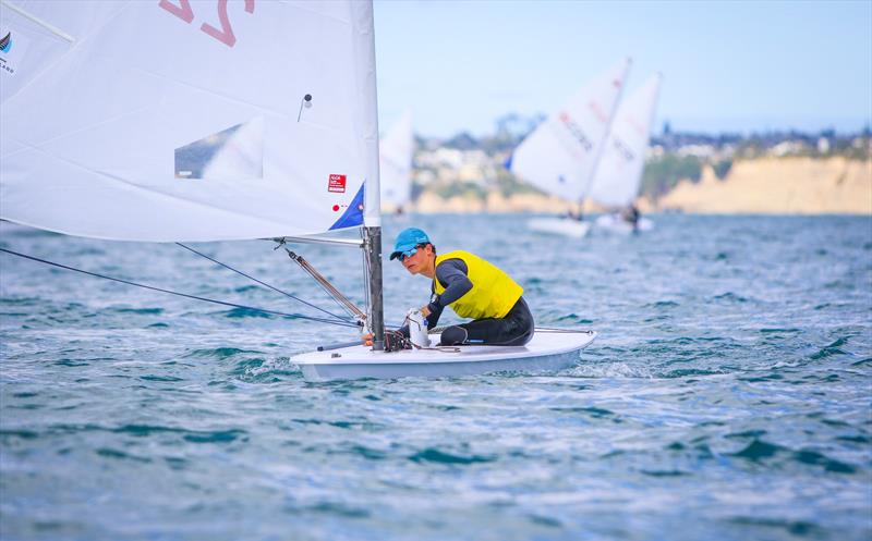 ILCA - Day 3 - Oceanbridge Sail Auckland 2025 - March 2, 2025 photo copyright Jacob Fewtrell Media taken at Torbay Sailing Club and featuring the ILCA 7 class