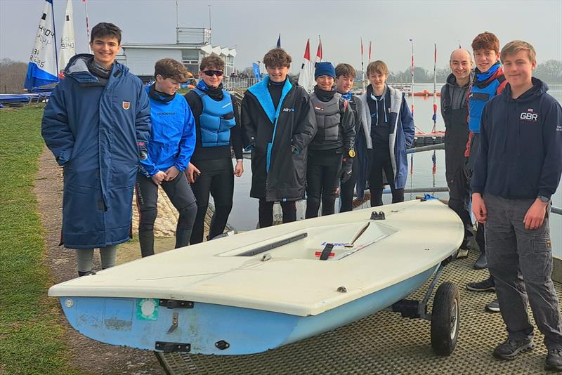 ABC Lives Project: Island Barn donate Celestine photo copyright SVG Sailing taken at Queen Mary Sailing Club and featuring the ILCA 7 class