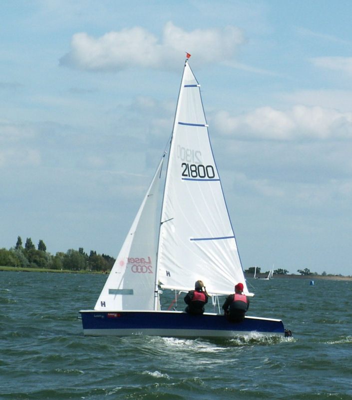 Action from the Direct Laser 2000 Inland Championship at Grafham photo copyright Bob Carter taken at Grafham Water Sailing Club and featuring the 2000 class