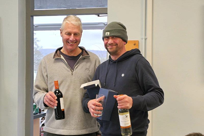 Paul Cullen, winner of the Asymmetric fleet (crew Verity Hopkins not present) - Icicle Series at Bough Beech - photo © Sarah Seddon