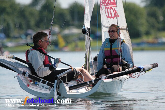 Light winds for the Laser 4000s at Grafham photo copyright Mike Shaw / www.fotoboat.com taken at Grafham Water Sailing Club and featuring the 4000 class