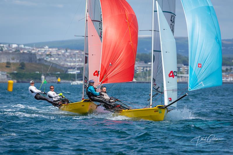 4000 class National Championship at Plymouth photo copyright Paul Gibbins Photography taken at Royal Western Yacht Club, England and featuring the 4000 class