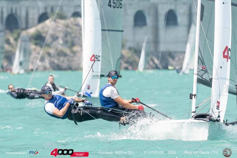 2024 European 4000 Championship photo copyright Renato Tebaldi taken at Fraglia Vela Riva and featuring the 4000 class