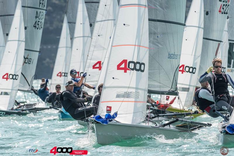 2024 European 4000 Championship photo copyright Renato Tebaldi taken at Fraglia Vela Riva and featuring the 4000 class