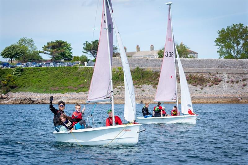 Horizons Children's Sailing Charity join forces with the Andrew Simpson Foundation photo copyright Andrew Simpson Foundation taken at  and featuring the Laser Bahia class