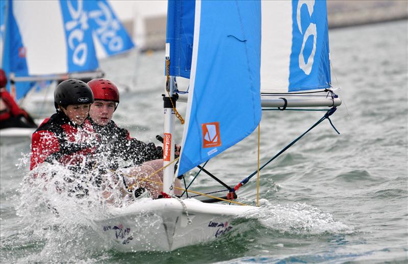 IAPS National Sailing Regatta in Weymouth photo copyright Jane Tearle taken at Weymouth & Portland Sailing Academy and featuring the Laser Pico class