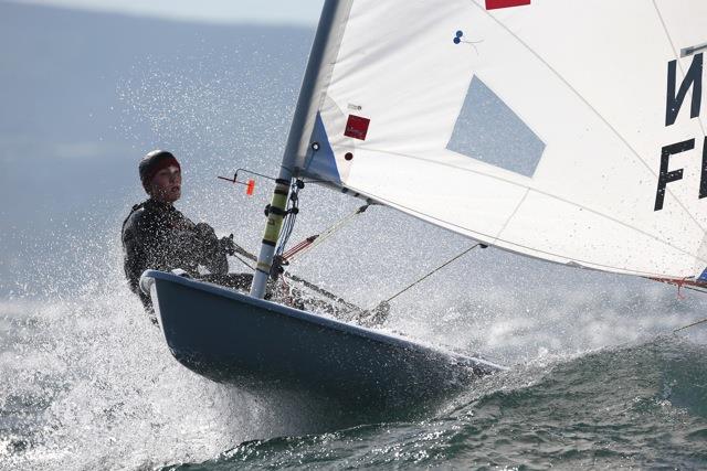 Laser European Championships on Dublin Bay day 4 photo copyright Richard Langdon / www.oceanimages.co.uk taken at Royal St George Yacht Club and featuring the ILCA 6 class