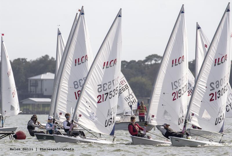 2022 ILCA 6 Women's & Men's World Championships at Kemah, Texas, USA day 3 - photo © Helen Galli Photography / 2022ilca6.ilca-worlds.org/photos/ 