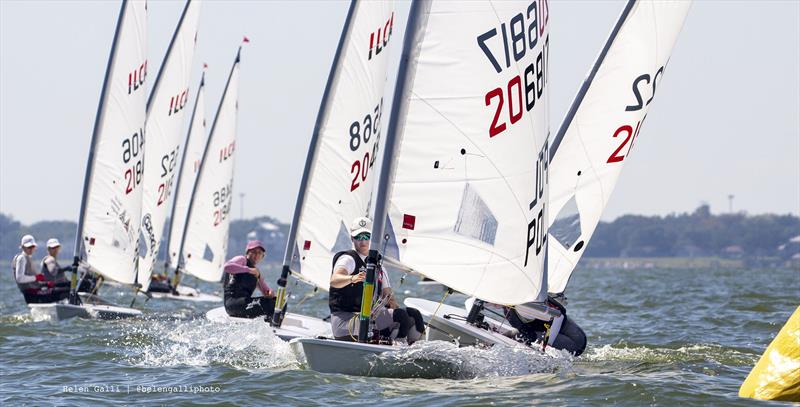 2022 ILCA 6 Women's & Men's World Championships at Kemah, Texas, USA day 4 - photo © Helen Galli Photography / 2022ilca6.ilca-worlds.org/photos/ 