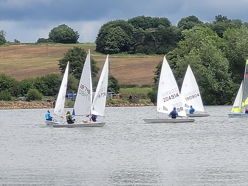 P&B Northampton Youth Series Round 4 at Banbury photo copyright Norman Byrd taken at Banbury Sailing Club and featuring the ILCA 6 class