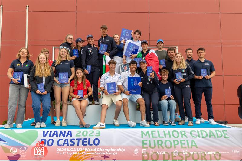 ILCA U21 World Championship at Viana do Castelo, Portugal Prize Giving - photo © Prow Media