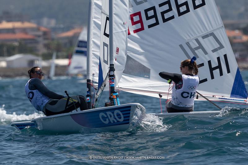 ILCA 6 - CRO - Olympic training - Marseille - Paris2024 Olympic Regatta - July 23, 2024 - photo © Gilles Martin-Raget