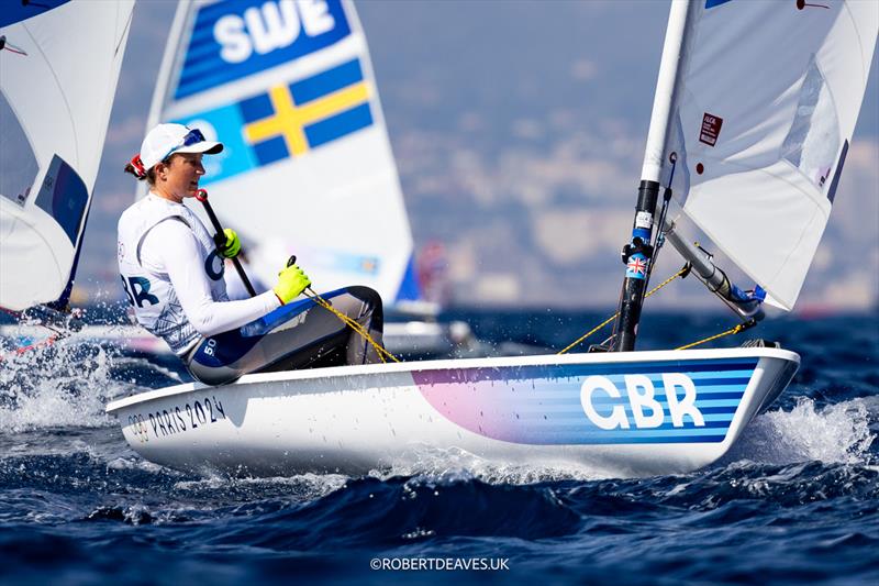 Hannah Snellgrove (GBR) Women's Dinghy on August 1 in Marseille at the Paris 2024 Olympic Regatta - photo © Robert Deaves / www.robertdeaves.uk