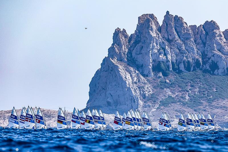 ILCA 6 fleet - Day 8 - Marseille - Paris2024 Olympic Regatta - August 4, 2024 - photo © World Sailing / Sander van der Borch