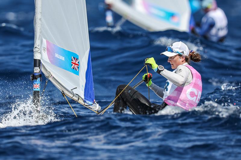 Hannah Snellgrove (GBR) Women's Dinghy on August 4 in Marseille at the Paris 2024 Olympic Regatta - photo © World Sailing / Lloyd Images