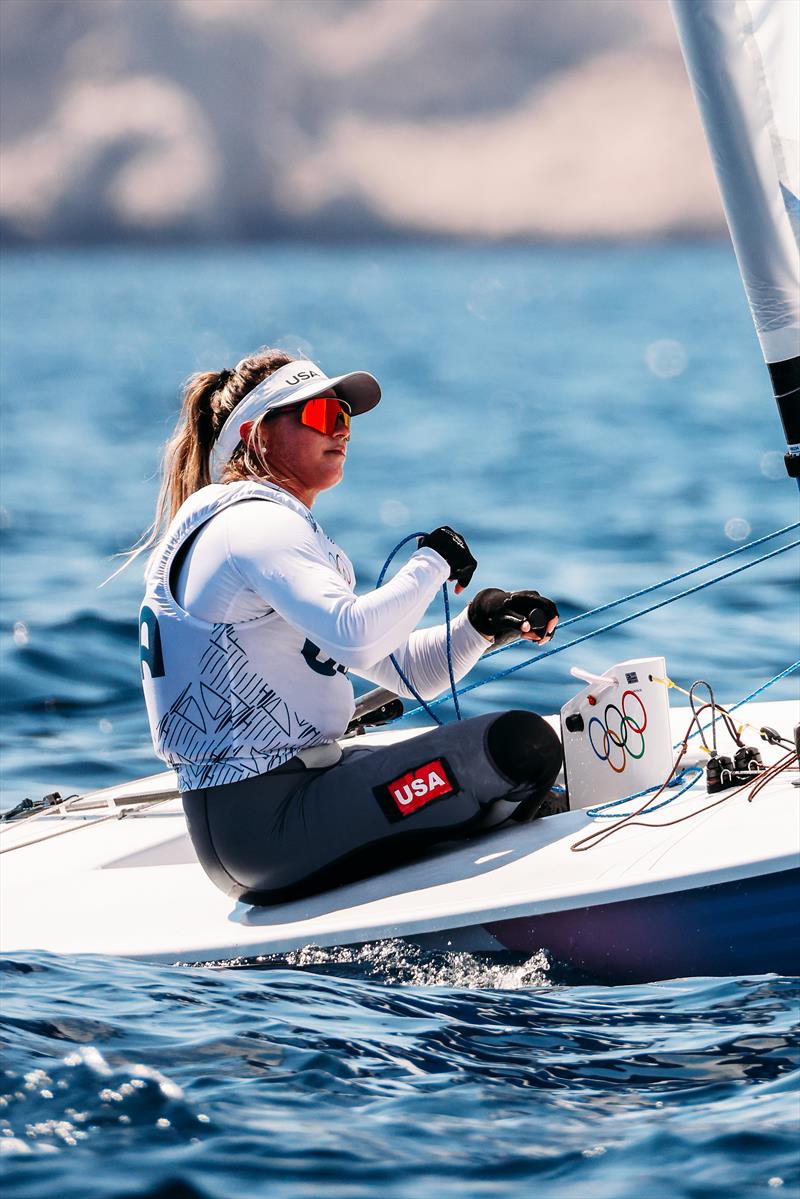 Erika Reineke (Ft. Lauderdale, FL) will advance to the medal race tomorrow after finishing the regular series 9th overall photo copyright Sailing Energy / US Sailing Team taken at  and featuring the ILCA 6 class