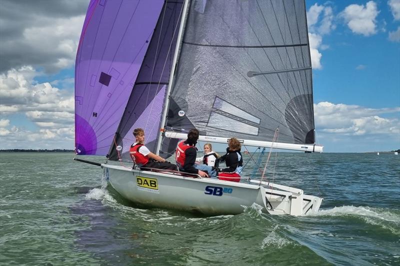 British Keelboat League Qualifier 4 at Marconi photo copyright Marconi SC taken at Marconi Sailing Club and featuring the SB20 class