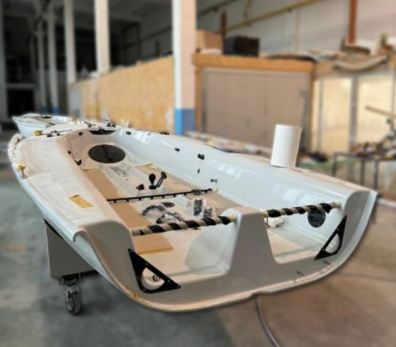 New SB20 boat in production photo copyright Davy Taylor / Devoti taken at  and featuring the SB20 class