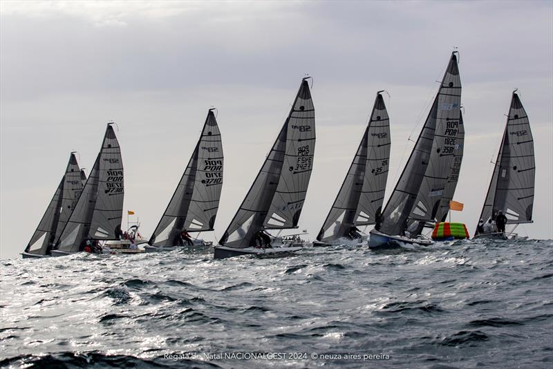 2024 NacionalGest Christmas Race photo copyright Neuza Aires Pereira taken at Clube Naval de Cascais and featuring the SB20 class