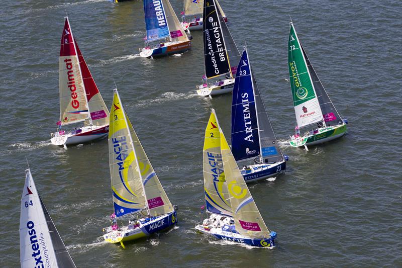 La Solitaire du Figaro - Eric Bompard Cachemire starts - photo © Alexis Courcoux