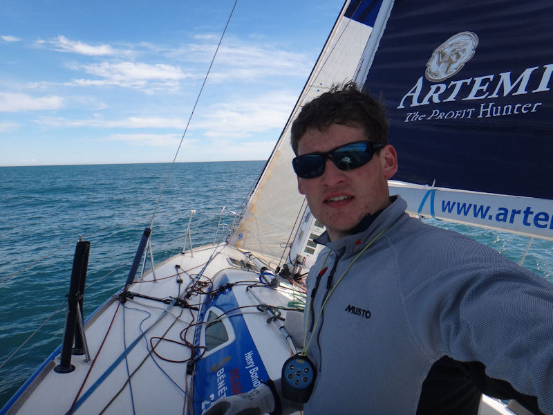 Artemis Offshore Academy graduate Henry Bomby sailing Artemis 23 in the ICOM Cup Méditérranée photo copyright Artemis Offshore Academy taken at  and featuring the Figaro class