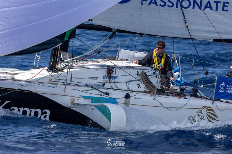 Tom Dolan - 55th La Solitaire du Figaro Paprec Leg 1 Day 4 photo copyright Alexis Courcoux taken at  and featuring the Figaro class